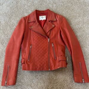 Maje Leather Jacket